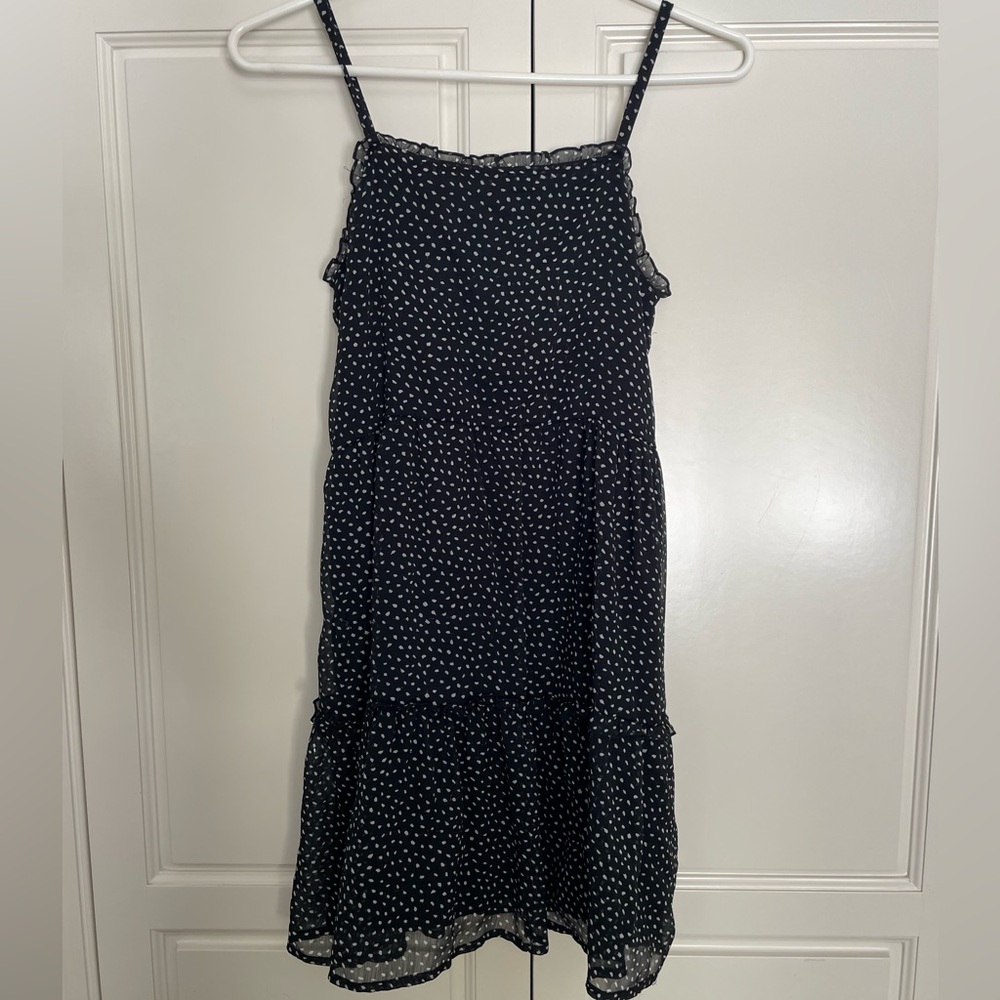 Abercrombie Kids Black Dress with White Trim
